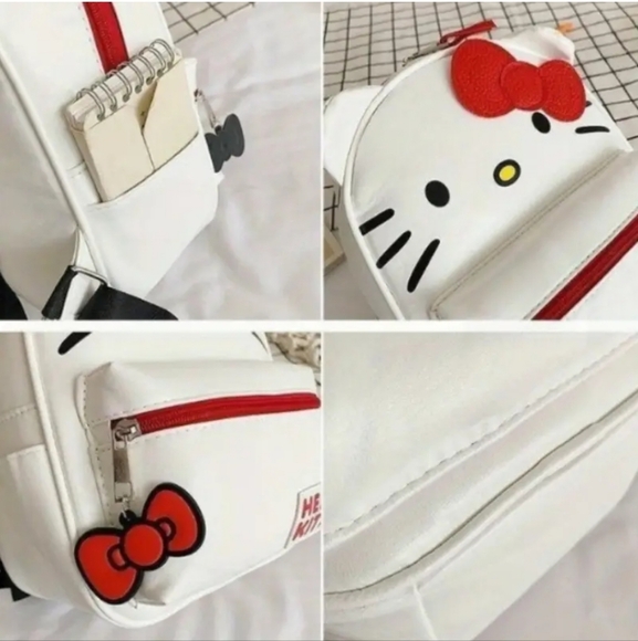 Hello Kitty or Cinnamon Large Backpack Choose 1 - Picture 8 of 11
